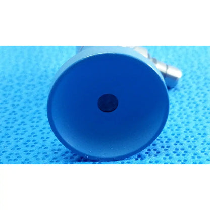 Blue cylindrical matte ideal eyes 5mm autoclavable endoscope with central black indentation by stryker