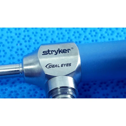 Silver metallic ideal eyes 5mm autoclavable endoscope with stryker branding for medical use