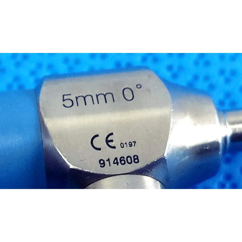 Silver 5mm 0° surgical instrument tip with ce certification and serial number for stryker ideal eyes 5mm endoscope