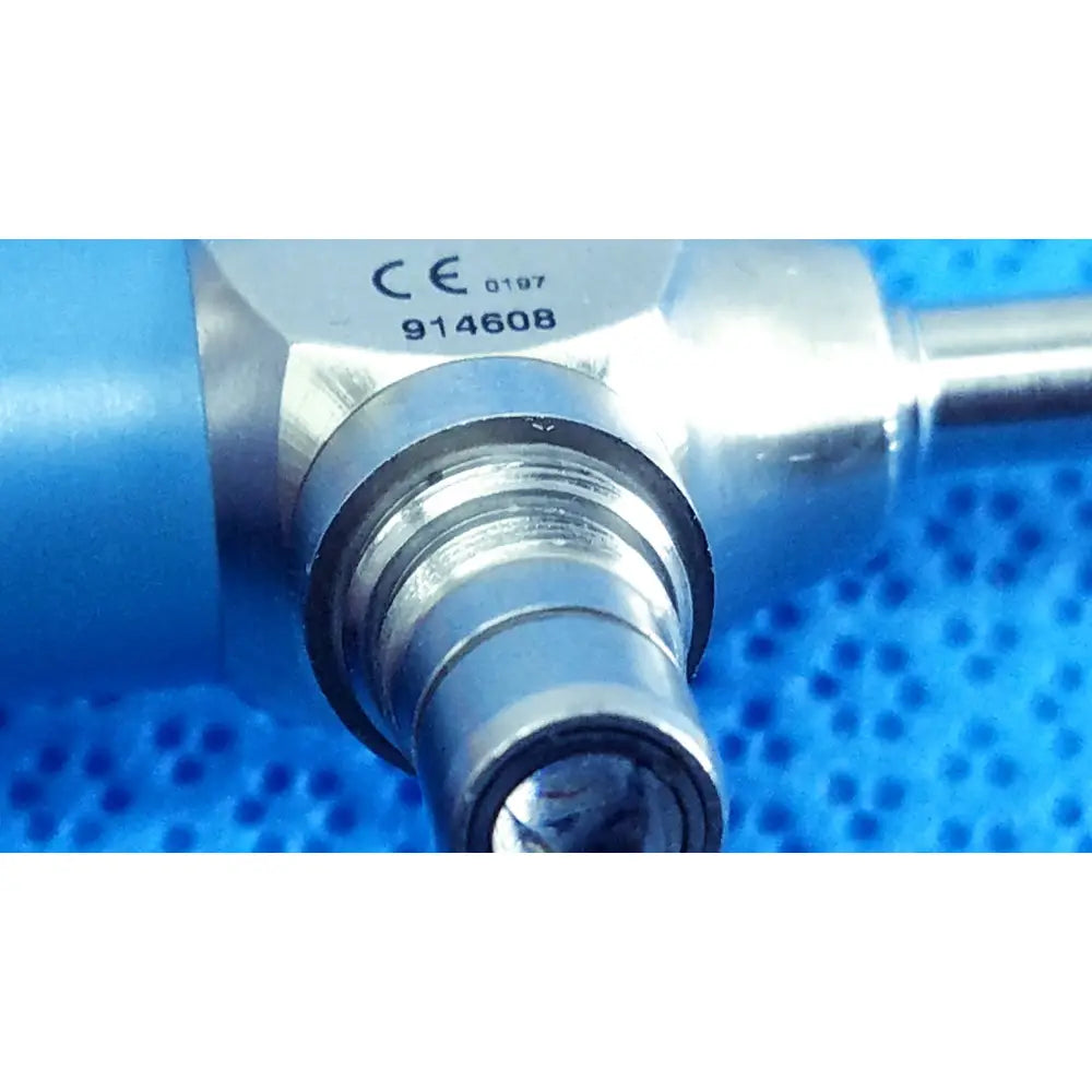 Silver metallic ideal eyes 5mm autoclavable endoscope with hexagonal head and engraved serial number 914608