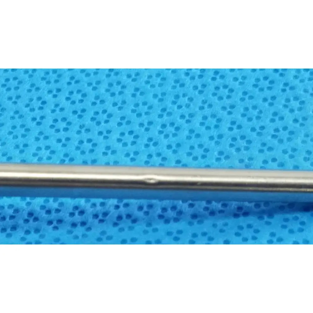 A sleek metallic surgical needle with polished silver finish and smooth shaft for stryker ideal eyes 5mm endoscope