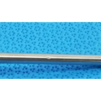 A sleek metallic surgical needle with polished silver finish and smooth shaft for stryker ideal eyes 5mm endoscope