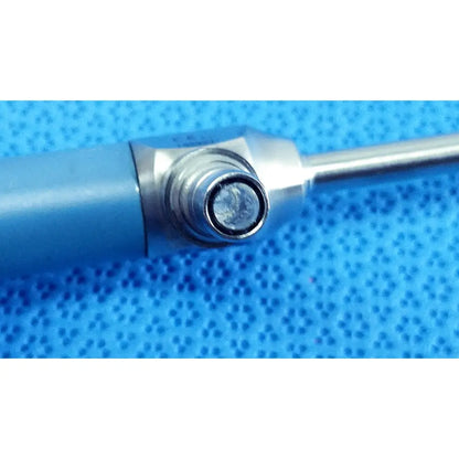 Blue and silver surgical ideal eyes 5mm endoscope with metallic tip for autoclavable medical use by stryker