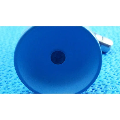 Blue silicone funnel with central hole for stryker ideal eyes 5mm 30 degree autoclavable endoscope use