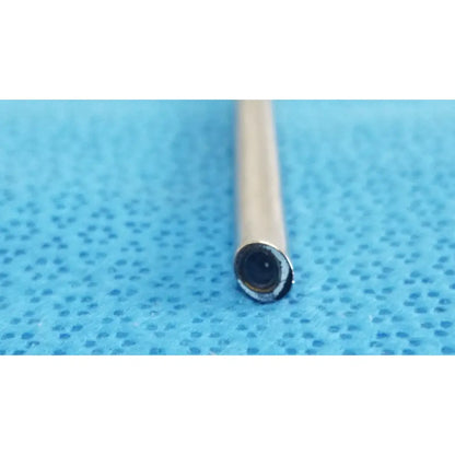 Slender metallic-tipped stryker ideal eyes 5mm 30° autoclavable endoscope with dark circular lens at its tip