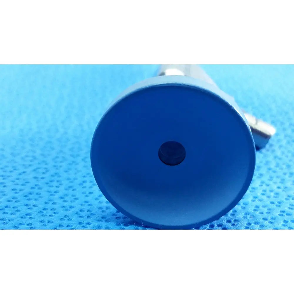 Blue plastic funnel with central hole for stryker ideal eyes 5mm 30 degree autoclavable endoscope use