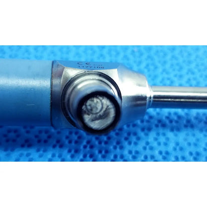 Blue and silver ideal eyes 5mm autoclavable endoscope with metallic tip and engraved markings by stryker