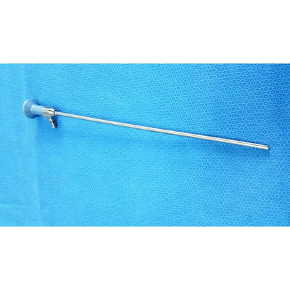 Silver surgical ideal eyes 5mm 30° autoclavable endoscope with slender metallic shaft and circular handle by Stryker