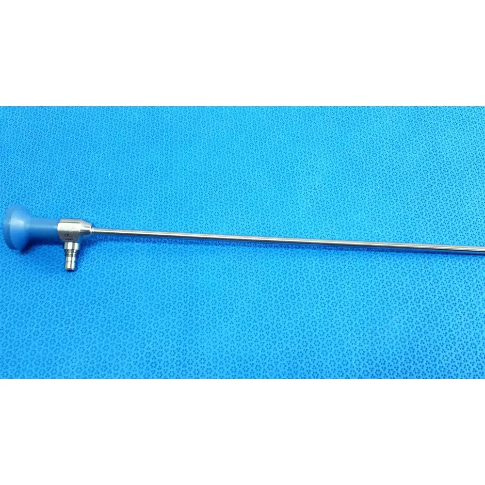 Blue-handled stryker ideal eyes 5mm 30° autoclavable endoscope with metallic shaft and articulated joint