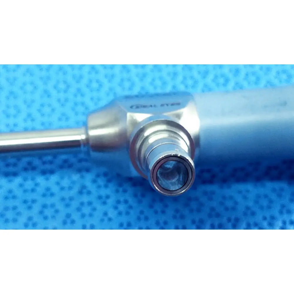Silver metallic stryker ideal eyes 5mm 30° autoclavable endoscope with a clear lens at the tip