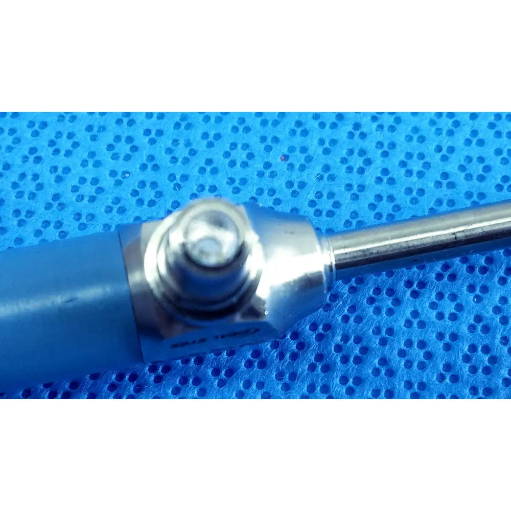 Blue cylindrical sensor with metallic connector and threaded shaft for stryker ideal eyes 5mm autoclavable endoscope