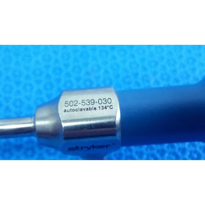 Silver and blue autoclavable stryker ideal eyes 5mm 30 degree endoscope model 502-539-030 for medical use