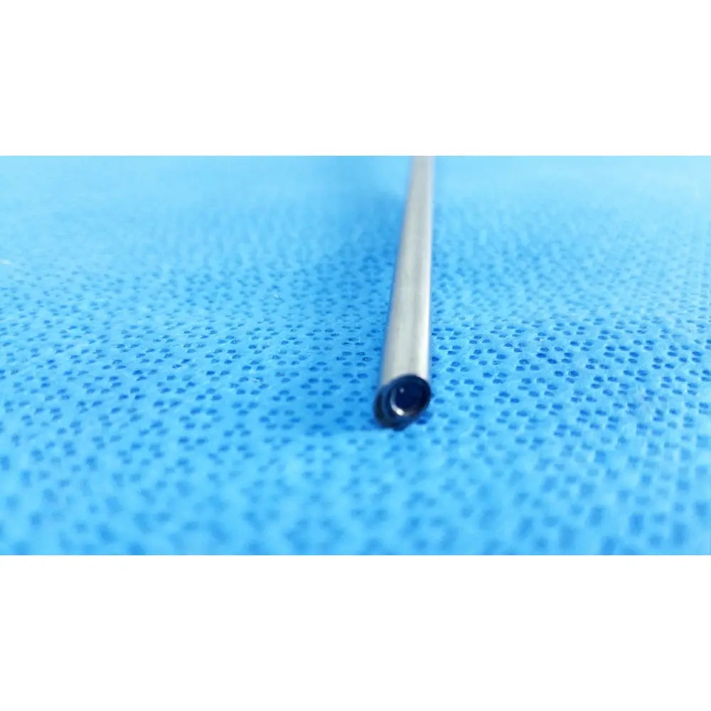 Stryker ideal eyes 5mm autoclavable endoscope with polished silver metallic tube and darkened interior for medical use