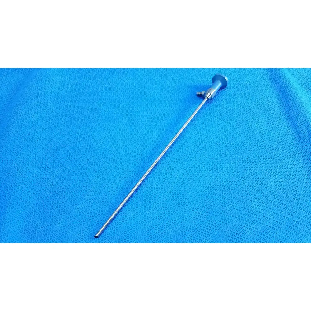 Silver stryker ideal eyes 5mm 30° autoclavable surgical endoscope with slender metallic shaft and rounded capped tip