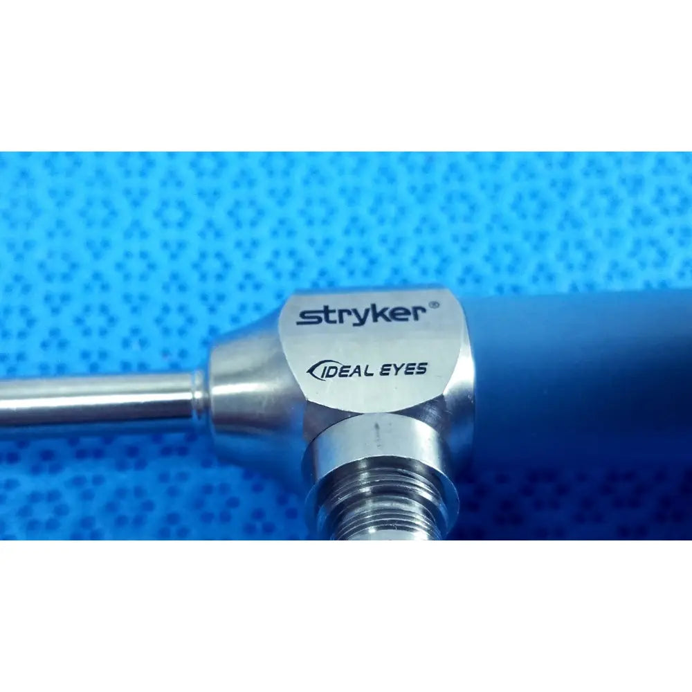 Stryker ideal eyes 5mm autoclavable endoscope with metallic finish and engraved branding for surgical use