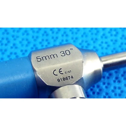 Silver metallic ideal eyes 5mm autoclavable endoscope with 30 degree angle and ce certification marking