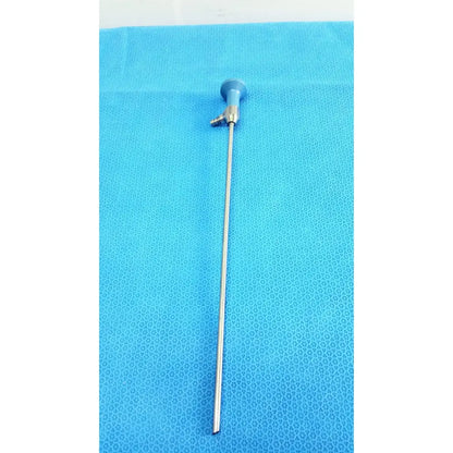 Blue-handled medical endoscope with 5mm slender metallic shaft ideal eyes 5mm autoclavable surgical tool