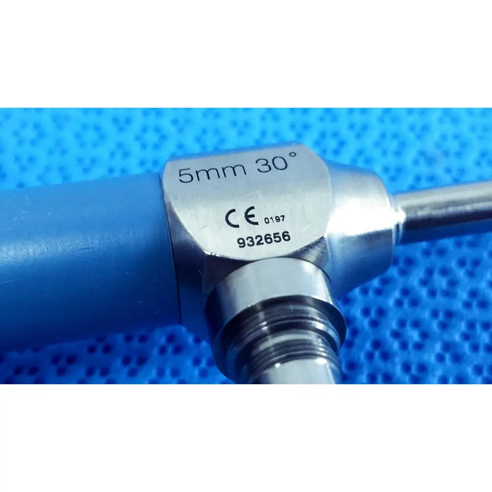 Silver ideal eyes 5mm surgical endoscope with blue handle engraved 5mm 30° and ce certification for medical use