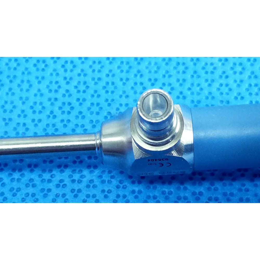 Blue-handled metallic shaft ideal eyes 5mm 30° autoclavable endoscope with engraved ce certification markings