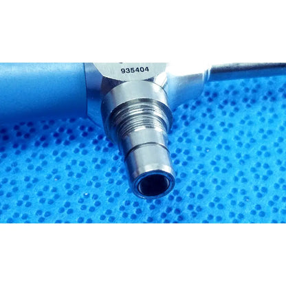 Silver metallic stryker ideal eyes 5mm autoclavable endoscope with threaded connection and serial number plate 935404