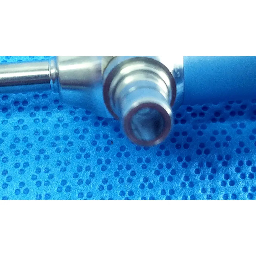 Blue-handled ideal eyes 5mm autoclavable endoscope with metallic threaded connection for surgical use