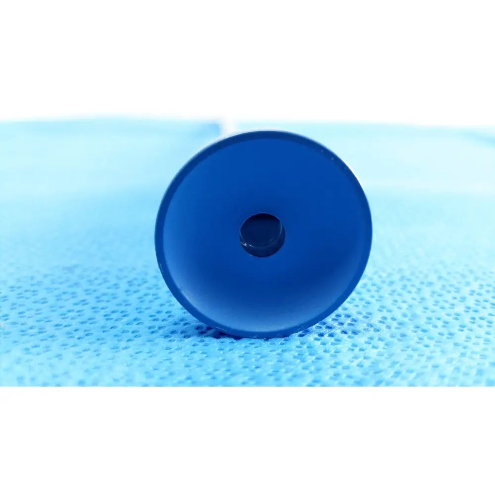 Blue plastic circular component with central hole of stryker 502-557-010 10mm 0° autoclavable laparoscope endoscope