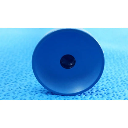 Blue cylindrical container with black cap for stryker 502-557-030 10mm 30° autoclavable endoscope storage