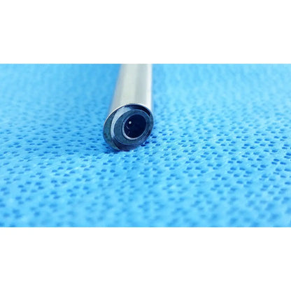 Silver cylindrical pen with metallic finish and black end cap for stryker 502-557-030 10mm 30° autoclavable endoscope