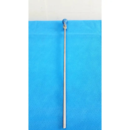 Stryker 502-557-030 10mm 30° autoclavable endoscope with slender metallic shaft and blue-tipped handle for reuse medical use