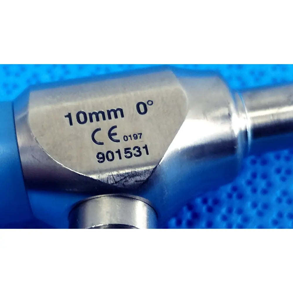 Metallic ideal eyes 10mm 0° endoscope with polished chrome finish and ce certification for surgical use