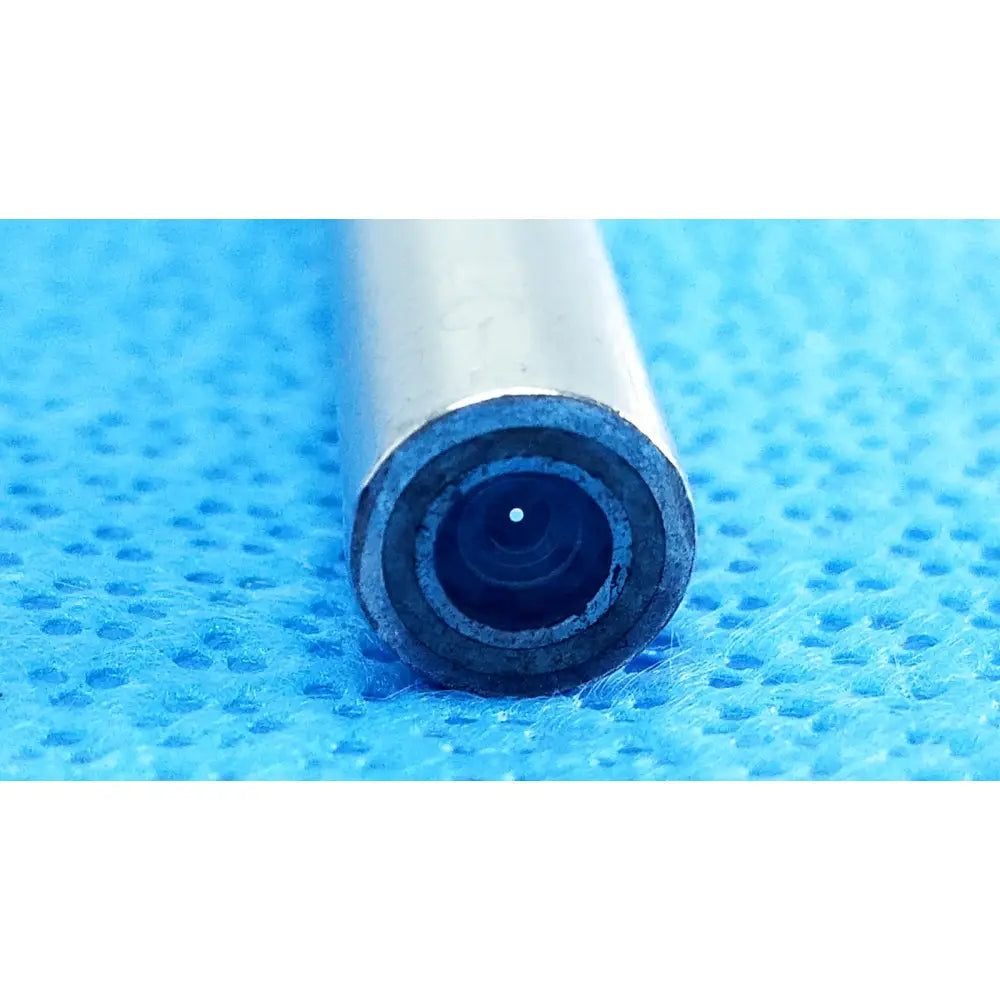 Silver cylindrical ideal eyes 10mm autoclavable endoscope lens with dark aperture and visible internal glass elements