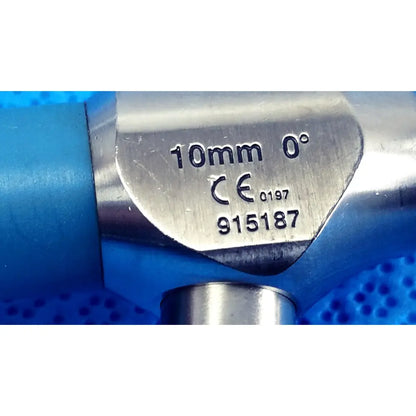 Silver metallic gauge with 10mm engraving and ce certification on stryker ideal eyes 10mm autoclavable endoscope