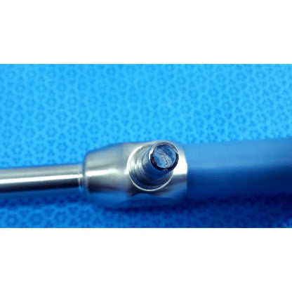 Blue-handled ideal eyes 10mm autoclavable endoscope with metallic shaft and threaded connector by stryker