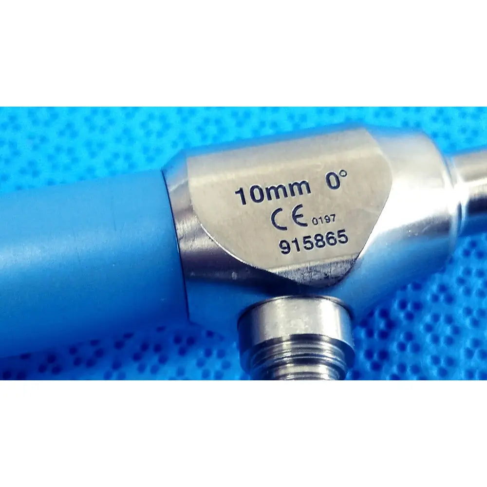 Blue-handled ideal eyes 10mm stainless steel surgical instrument with engraved autoclavable joint for endoscopy use