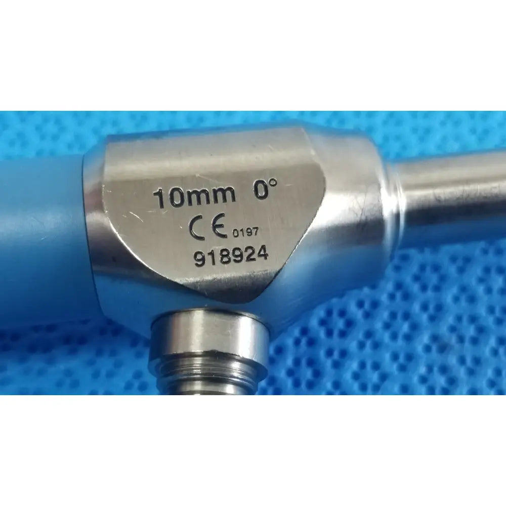 Silver metallic ideal eyes 10mm 0° autoclavable surgical endoscope with blue handle and ce certification
