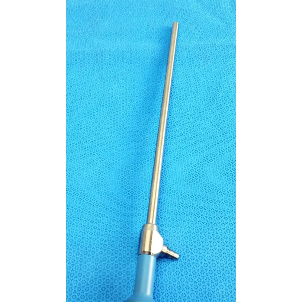 Stainless steel stryker ideal eyes 10mm 0° autoclavable endoscope with blue handle and small valve at base