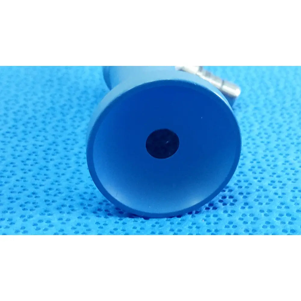 Blue plastic funnel with metallic attachment for stryker ideal eyes 10mm 30° autoclavable endoscope use