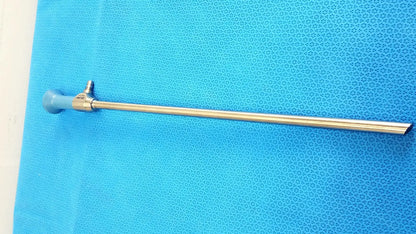 Stryker ideal eyes 10mm autoclavable endoscope with blue rubber handle and polished stainless steel shaft