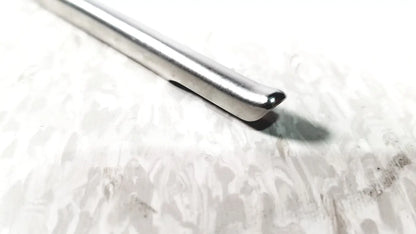 Stryker 502-880-225 scope sheath 25fr instrument with sleek polished stainless steel finish and curved tip