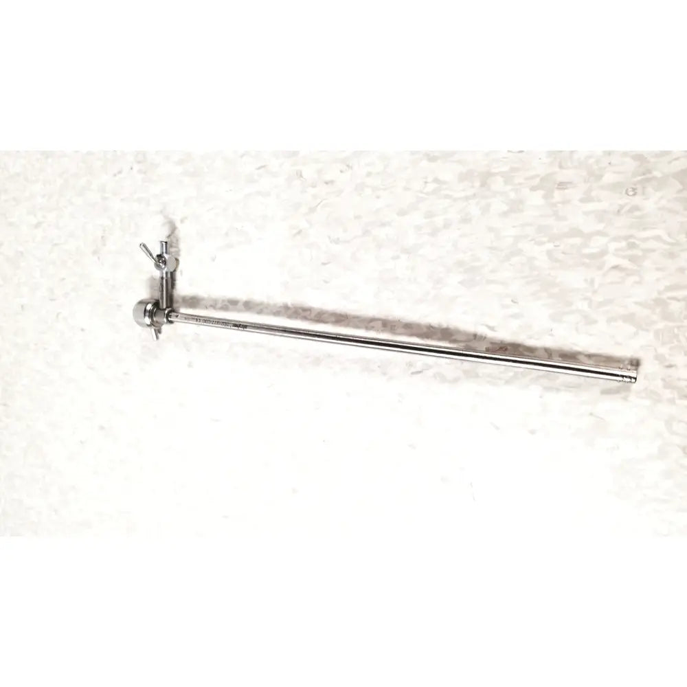 Stryker 502-977-030 hysteroscopy diagnostic sheath metallic retractor with polished chrome finish and adjustable clamp