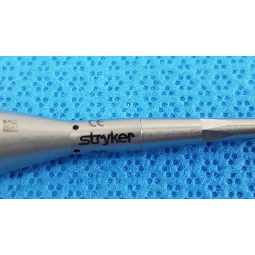 Silver stryker 5100-120-45 sd series angled saber portmann chuck with sleek metallic finish and precision-engineered tip
