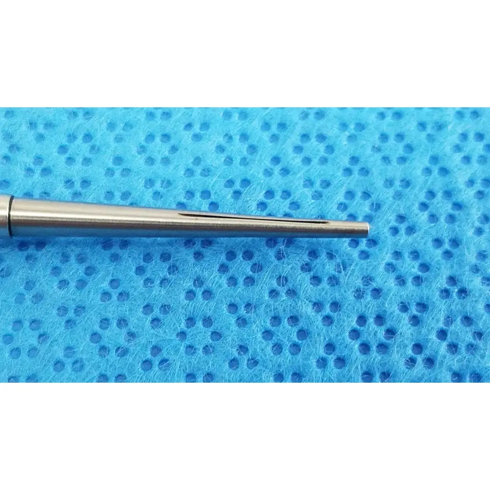 Silver metallic stryker 5100-120-45 sd series angled saber portmann chuck with sleek tapered shaft and precise tip