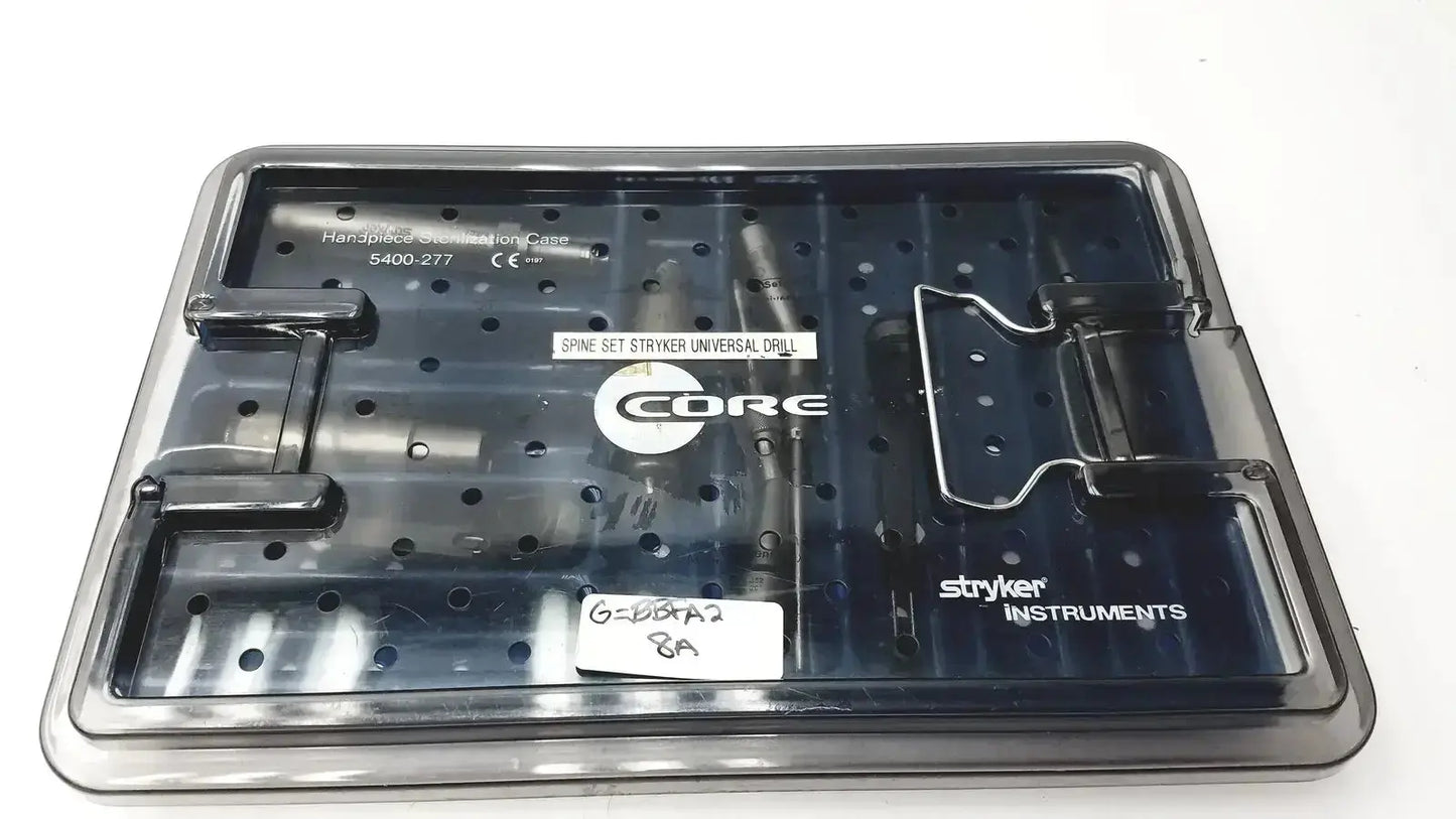 Stryker 5400-277 Core Sterilization Case and Drill Attachements Surgical Power Tool Accessories, second-hand product photo 4