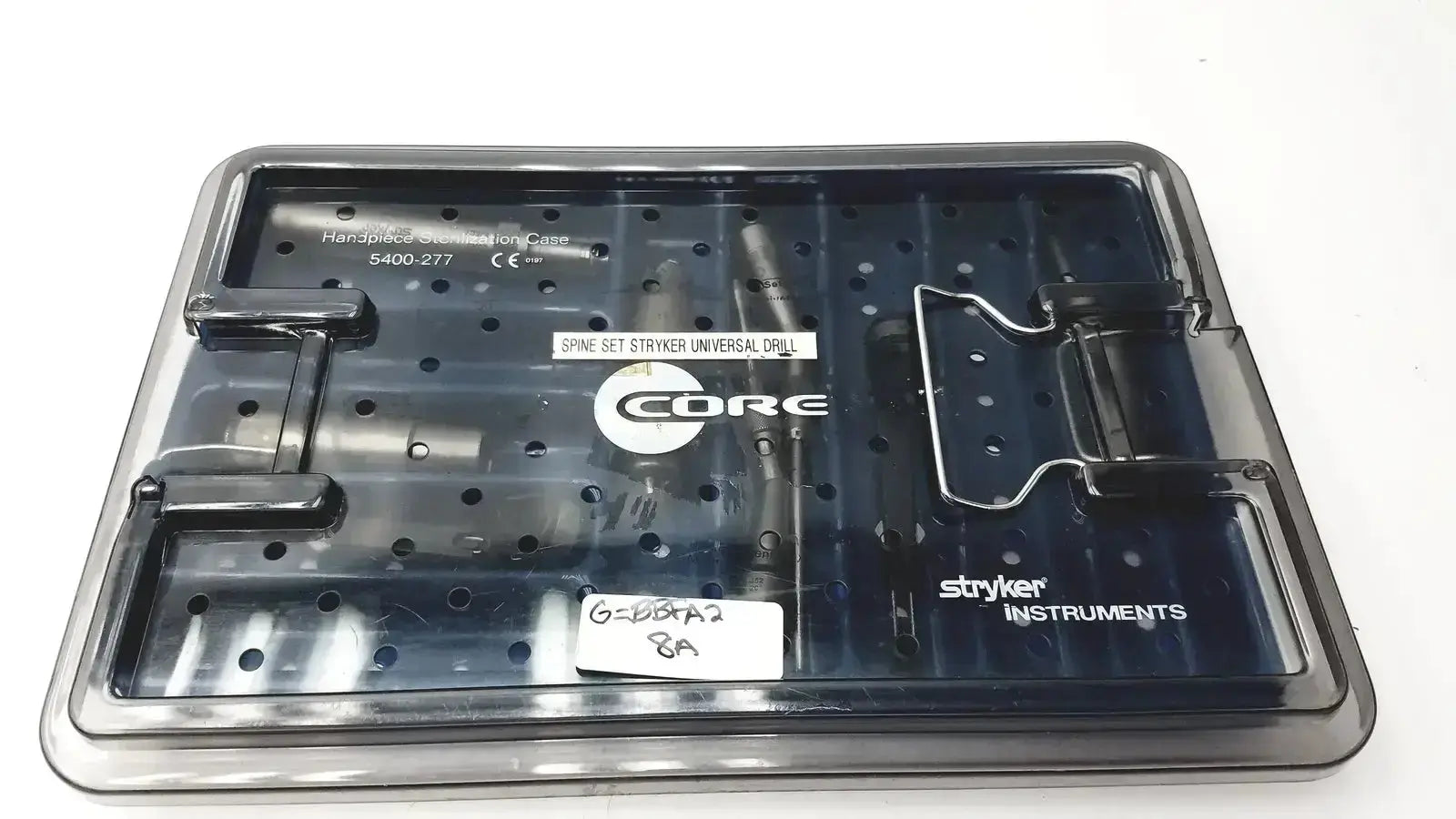 Stryker 5400-277 Core Sterilization Case and Drill Attachements Surgical Power Tool Accessories, second-hand product photo 4