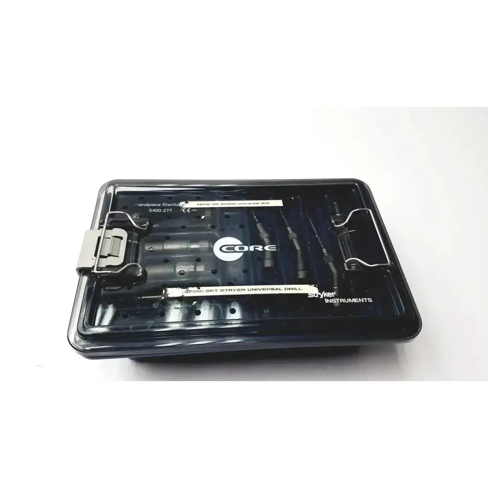 Stryker 5400-277 Core Sterilization Case with All Drill Set & Attachments Surgical Power Tool Set, second-hand product photo 4