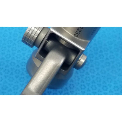 Stryker 6203-026 silver metal adjustable wire collet 0.7-1.8mm with knurled grip and engraved serial numbers for reuse medical use