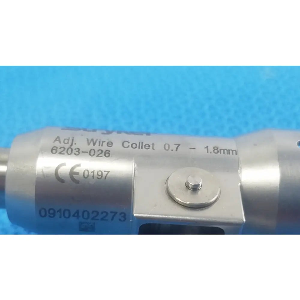 Stryker 6203-026 Dual Trigger Adjustable Wire Collet 0.7mm-1.8mm - Adjustable wire collet