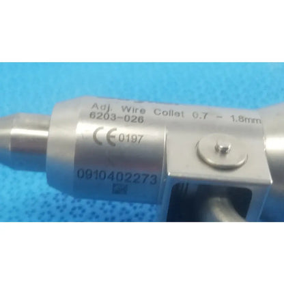 Stryker 6203-026 Dual Trigger Adjustable Wire Collet 0.7mm-1.8mm - Adjustable wire collet