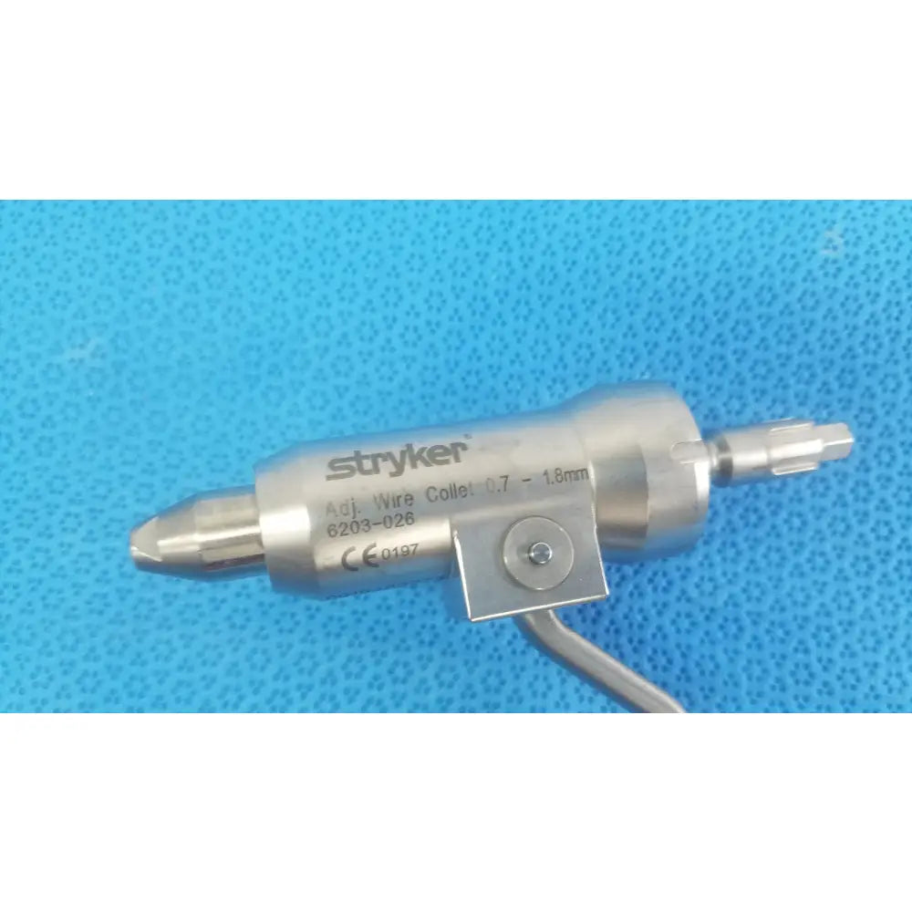 Stryker 6203-026 Dual Trigger Adjustable Wire Collet 0.7mm-1.8mm - Adjustable wire collet