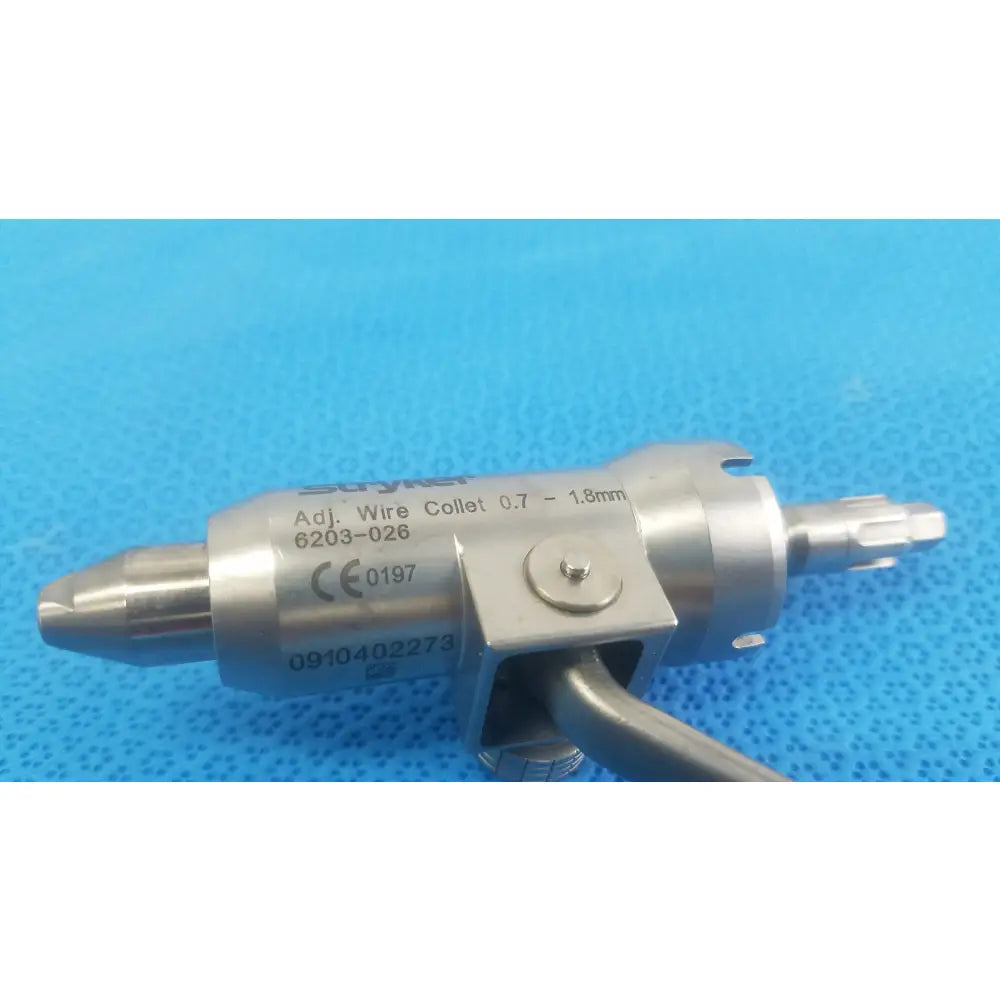 Stryker 6203-026 Dual Trigger Adjustable Wire Collet 0.7mm-1.8mm - Adjustable wire collet